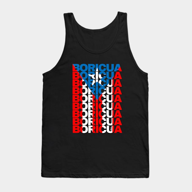 Puerto Rico Flag | Boricua, Nuyorican, Puerto Rican Pride Tank Top by hudoshians and rixxi